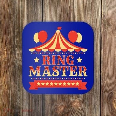 Ringmaster Circus Birthday Party Circus Costume Coaster