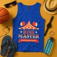 Ringmaster Circus Birthday Party Circus Costume Tank Top thumb 4