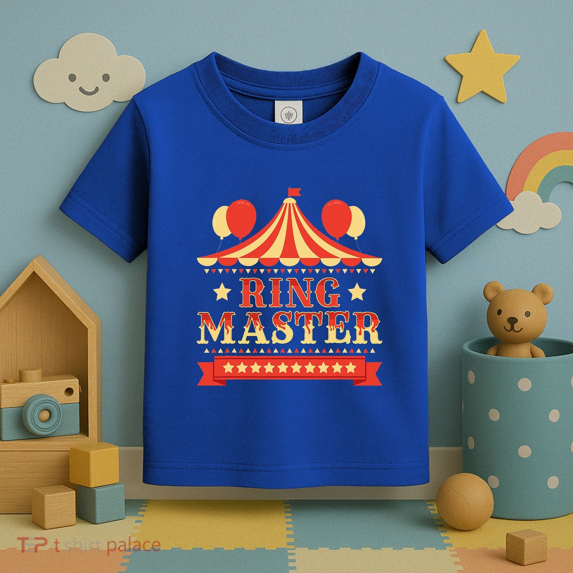 Ringmaster Circus Birthday Party Circus Costume Toddler T-Shirt