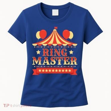 Ringmaster Circus Birthday Party Circus Costume Women's T-Shirt