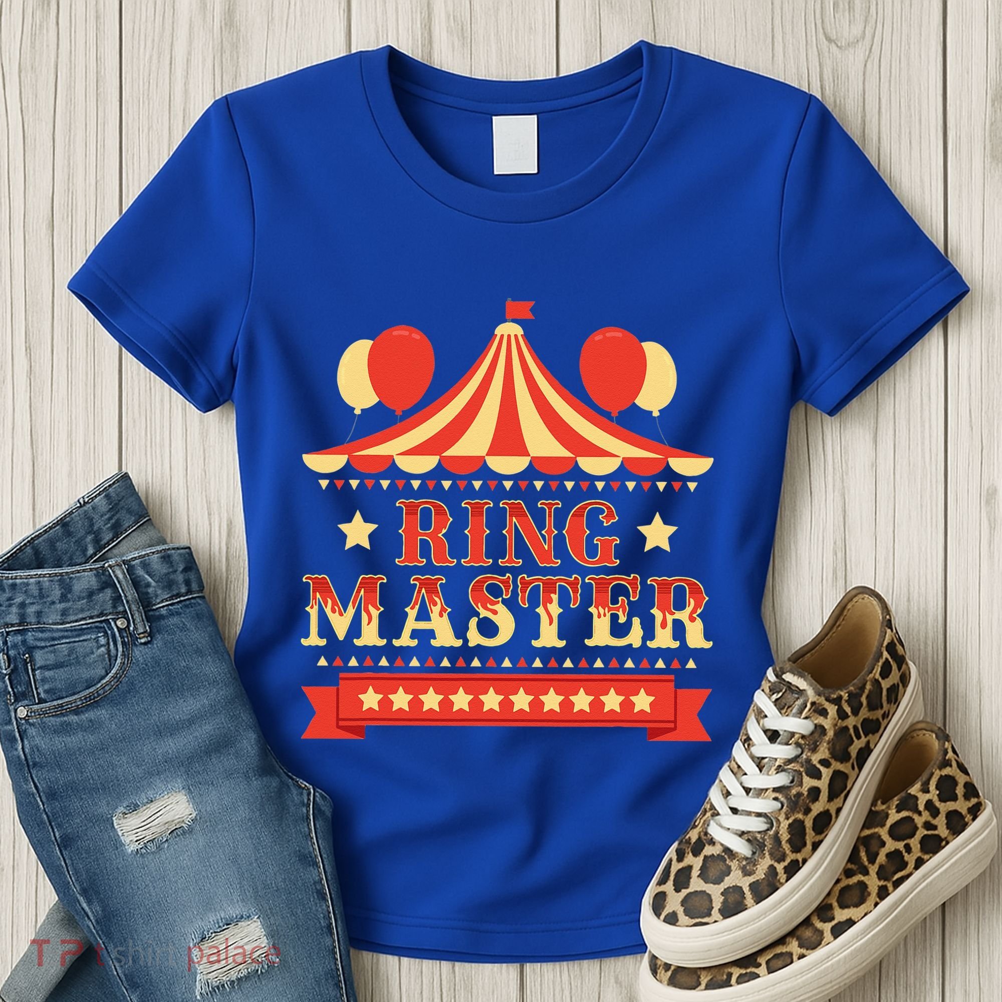 Ringmaster Circus Birthday Party Circus Costume Women's T-Shirt