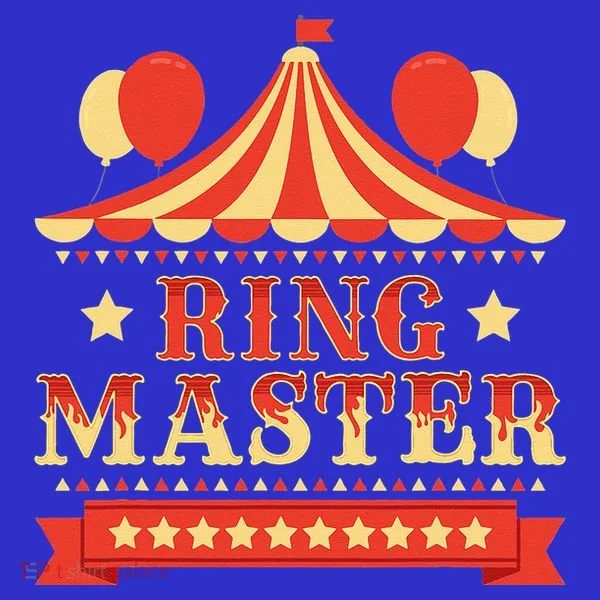 Ringmaster Circus Birthday Party Circus Costume Women's T-Shirt