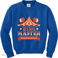 Ringmaster Circus Birthday Party Circus Costume Kids Sweatshirt thumb 0