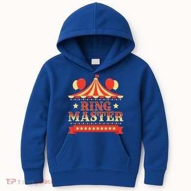 Ringmaster Circus Birthday Party Circus Costume Kids Hoodie