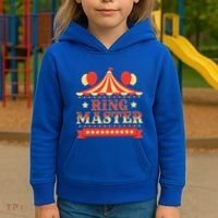 Ringmaster Circus Birthday Party Circus Costume Kids Hoodie thumb 3