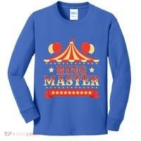 Ringmaster Circus Birthday Party Circus Costume Kids Long Sleeve Shirt thumb 0