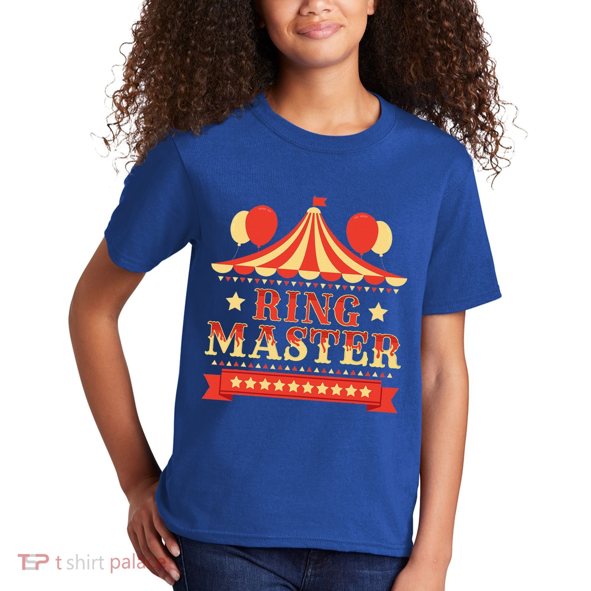 Ringmaster Circus Birthday Party Circus Costume Kids T-Shirt