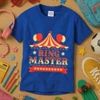 Ringmaster Circus Birthday Party Circus Costume Kids T-Shirt thumb 3