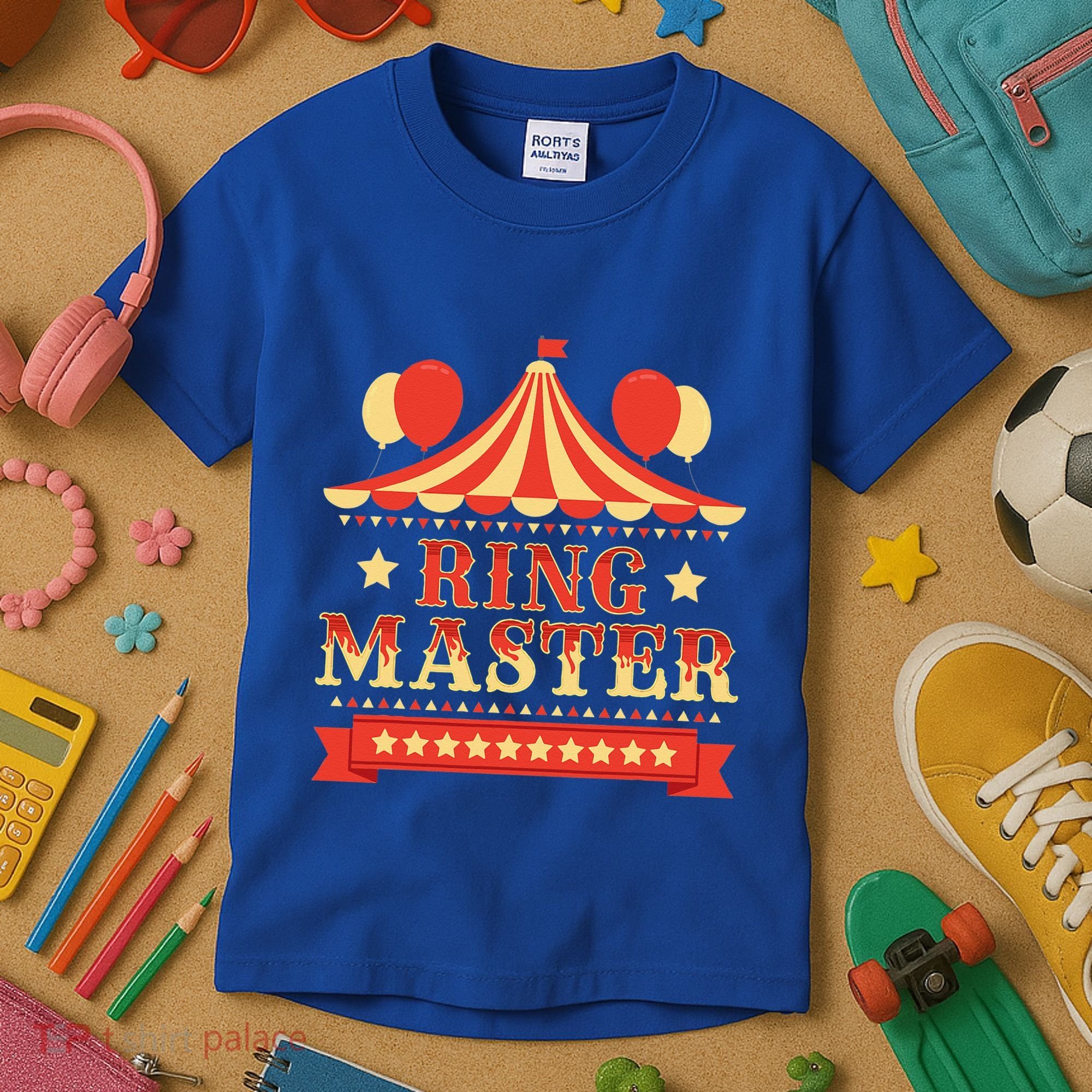Ringmaster Circus Birthday Party Circus Costume Kids T-Shirt