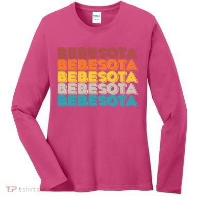 Retro Color Bebesota Women's Long Sleeve Shirt