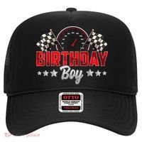 Race Car Birthday Party Racing Family Birthday Boy Pit Crew Hat thumb 0