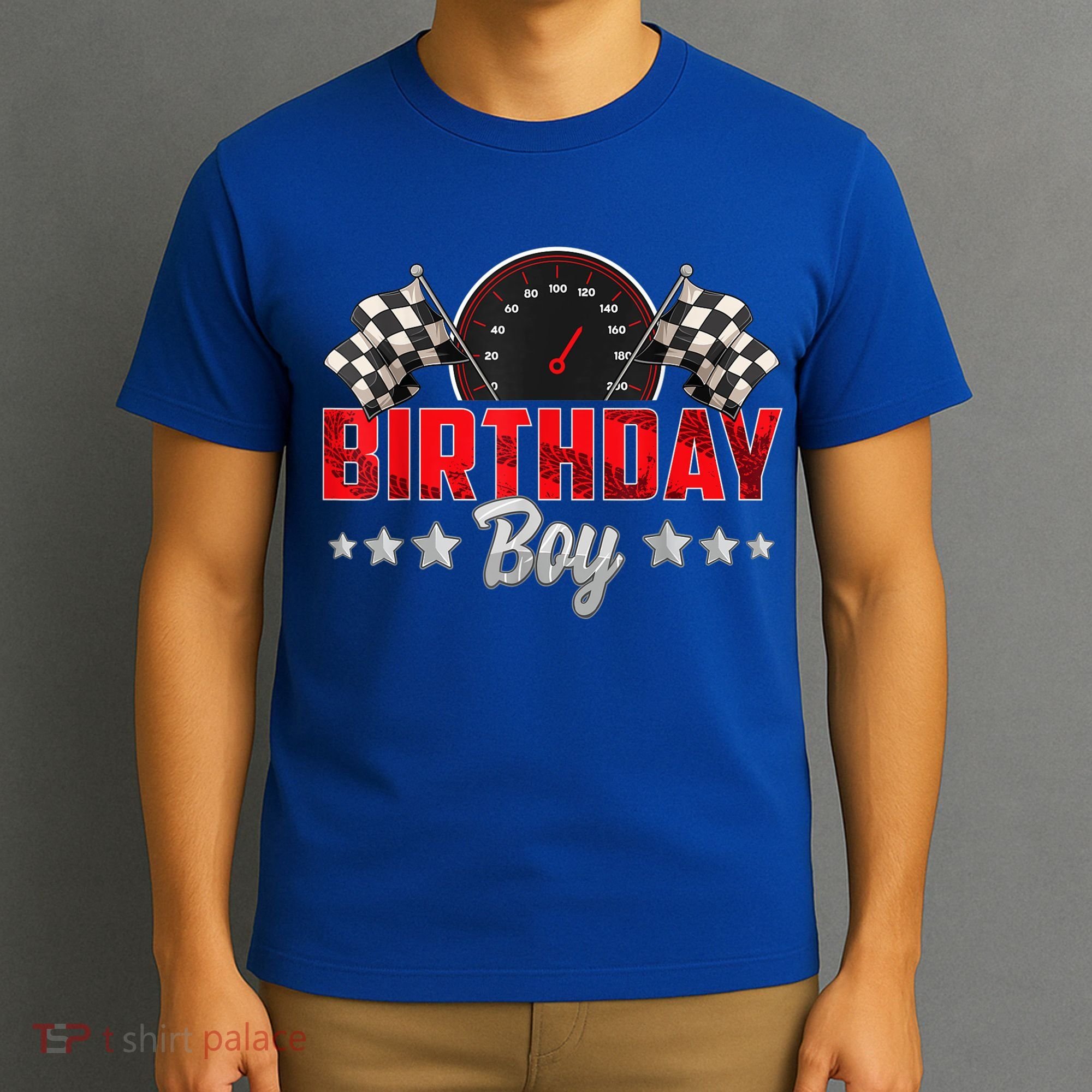 Race Car Birthday Party Racing Family Birthday Boy Pit Crew T-Shirt