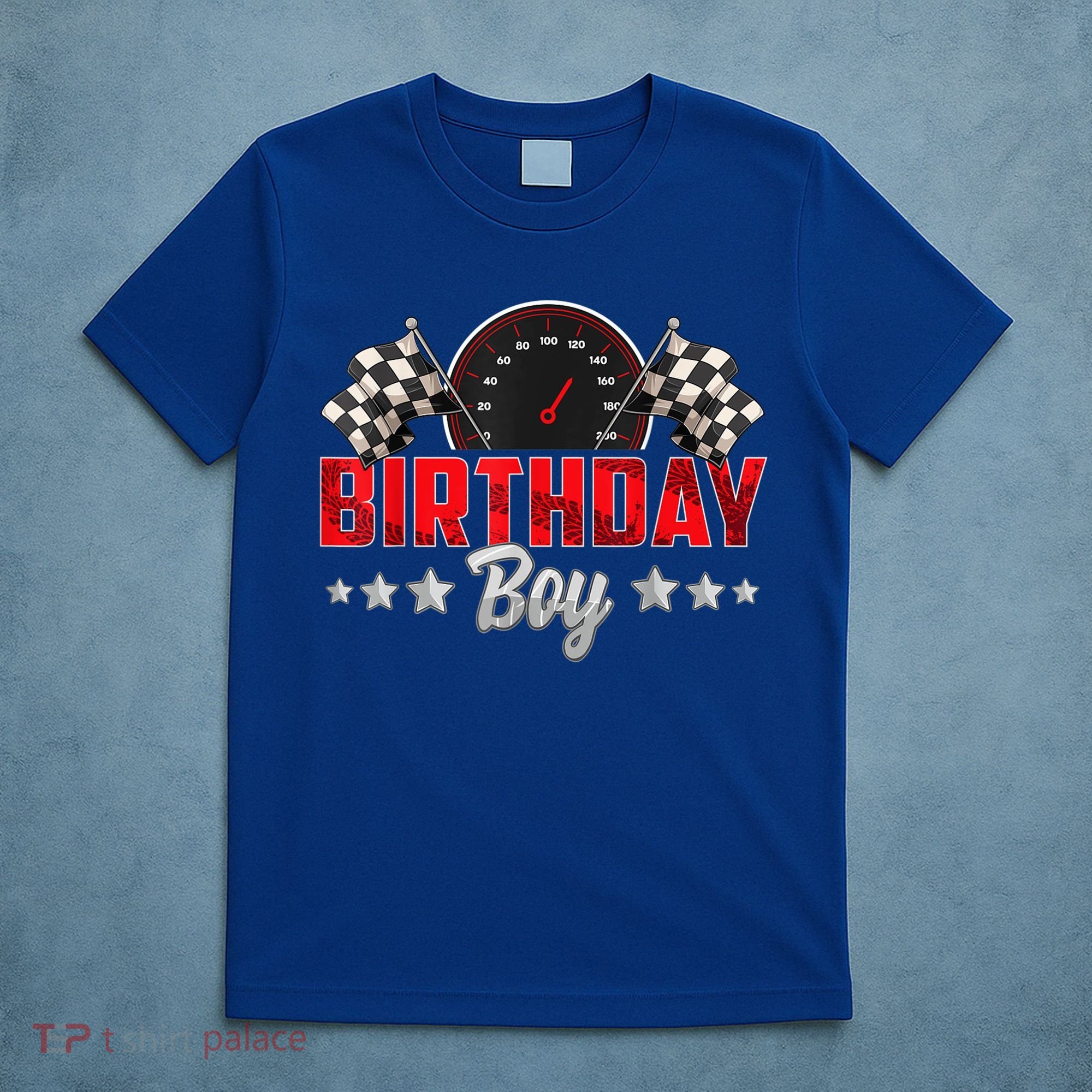 Race Car Birthday Party Racing Family Birthday Boy Pit Crew T-Shirt