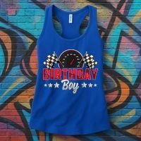 Race Car Birthday Party Racing Family Birthday Boy Pit Crew Women's Tank Top thumb 3