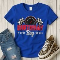 Race Car Birthday Party Racing Family Birthday Boy Pit Crew Women's T-Shirt thumb 3