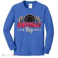 Race Car Birthday Party Racing Family Birthday Boy Pit Crew Kids Long Sleeve Shirt thumb 0