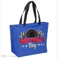 Race Car Birthday Party Racing Family Birthday Boy Pit Crew Tote Bag thumb 2