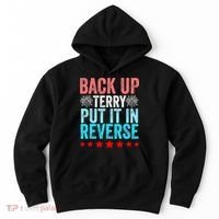 Retro Costume Back It Up Terry 4th Of July Fireworks Funny Hoodie thumb 0