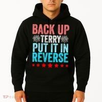 Retro Costume Back It Up Terry 4th Of July Fireworks Funny Hoodie thumb 2