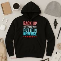 Retro Costume Back It Up Terry 4th Of July Fireworks Funny Hoodie thumb 3