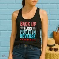 Retro Costume Back It Up Terry 4th Of July Fireworks Funny Women's Tank Top thumb 2