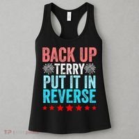 Retro Costume Back It Up Terry 4th Of July Fireworks Funny Women's Tank Top thumb 3