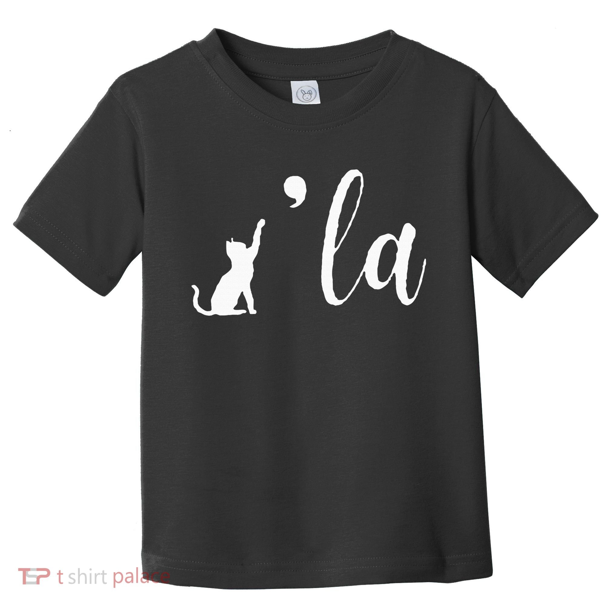 Retro Cat Comma La Kamala Harris For President 2024 Election Toddler T-Shirt