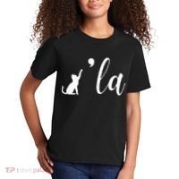 Retro Cat Comma La Kamala Harris For President 2024 Election Kids T-Shirt thumb 2