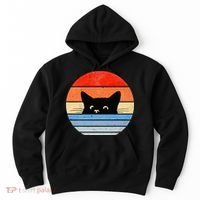 Retro Cat Cat Lover Cat Owner Cute Cat Hoodie thumb 0