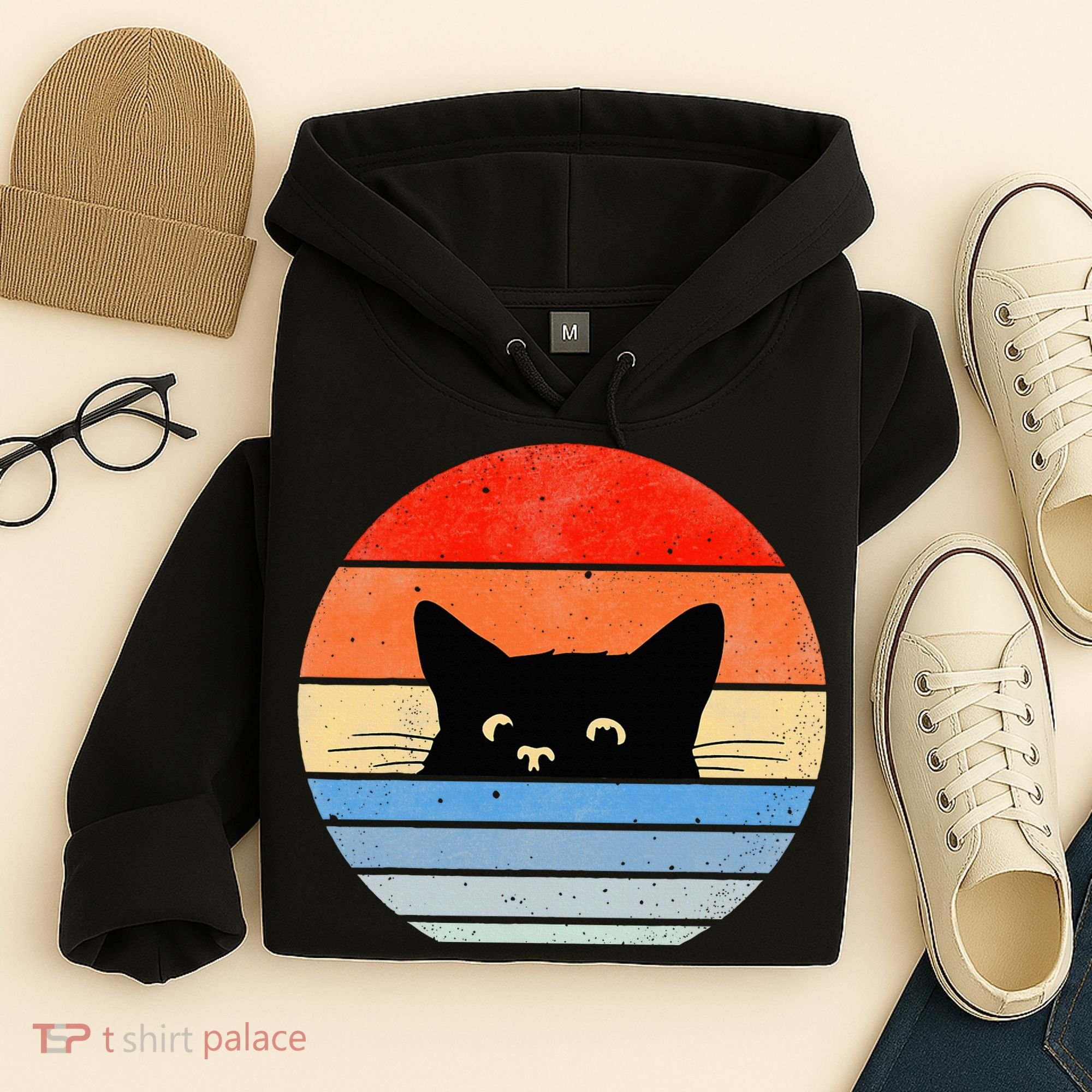 Retro Cat Cat Lover Cat Owner Cute Cat Hoodie