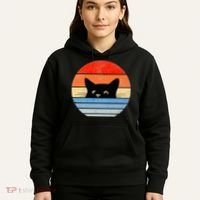 Retro Cat Cat Lover Cat Owner Cute Cat Hoodie thumb 5