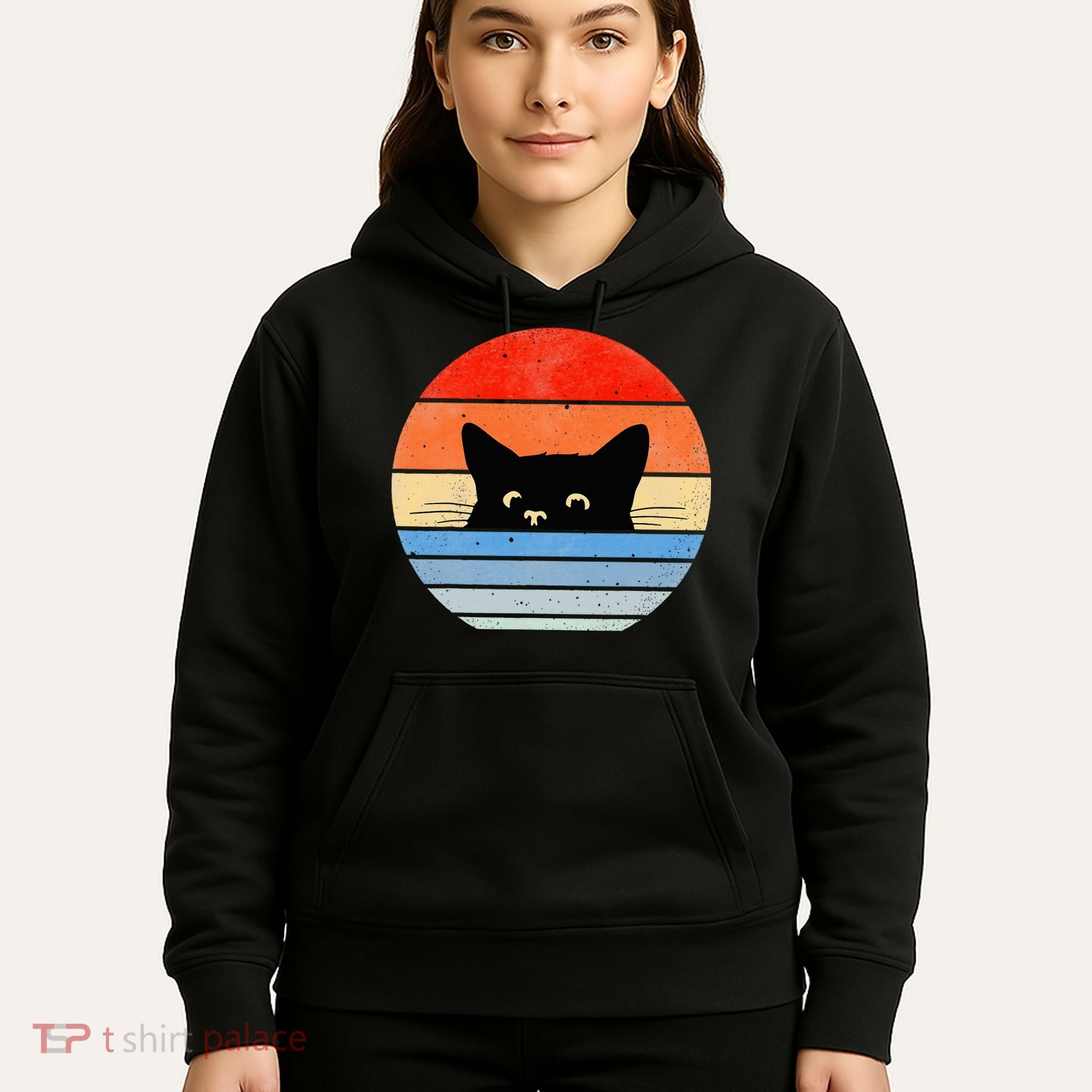 Retro Cat Cat Lover Cat Owner Cute Cat Hoodie