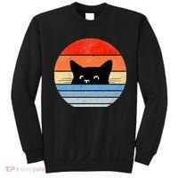 Retro Cat Cat Lover Cat Owner Cute Cat Sweatshirt thumb 0