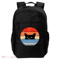 Retro Cat Cat Lover Cat Owner Cute Cat Backpack thumb 0