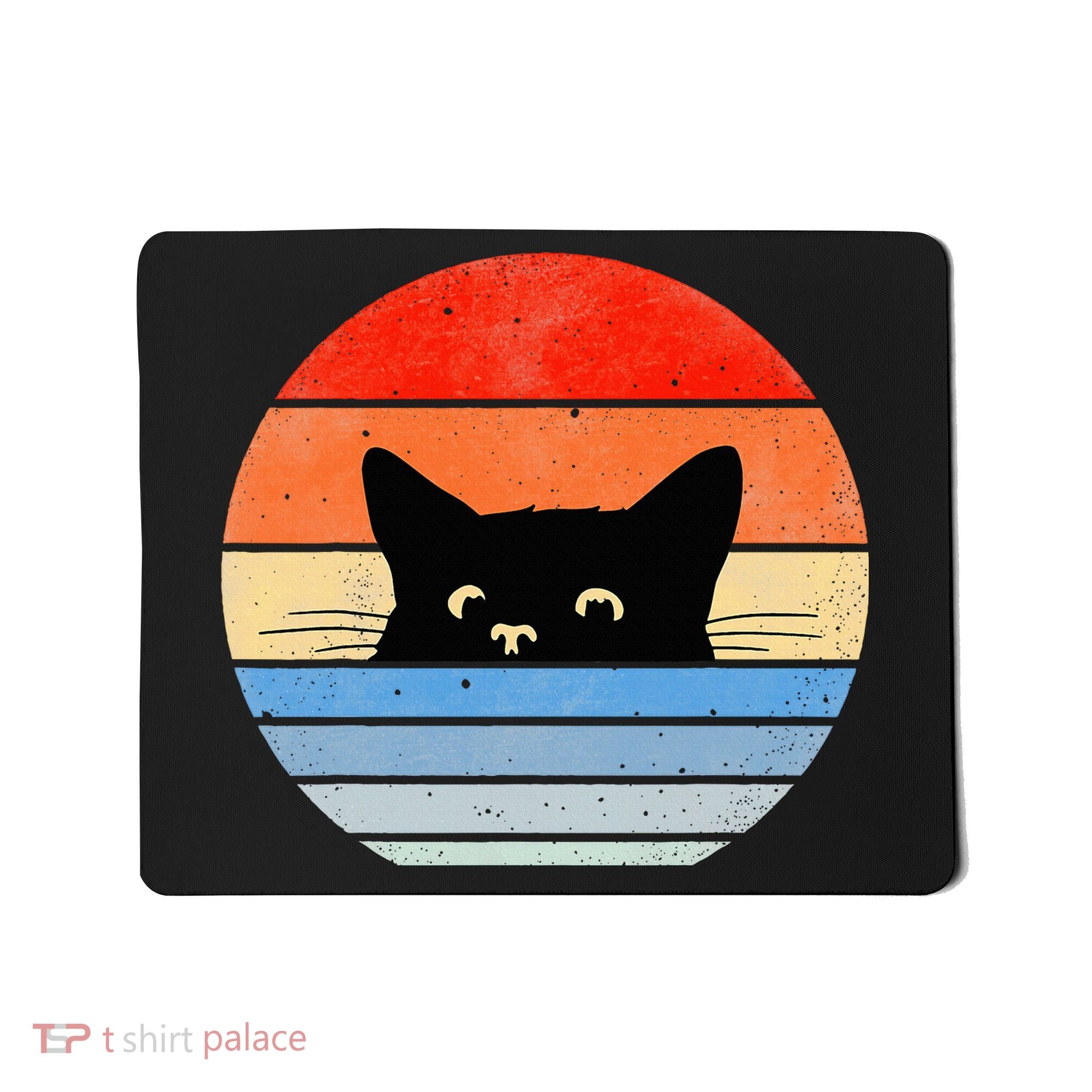 Retro Cat Cat Lover Cat Owner Cute Cat Mousepad