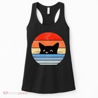 Retro Cat Cat Lover Cat Owner Cute Cat Women's Tank Top thumb 0