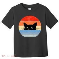 Retro Cat Cat Lover Cat Owner Cute Cat Toddler T-Shirt thumb 0