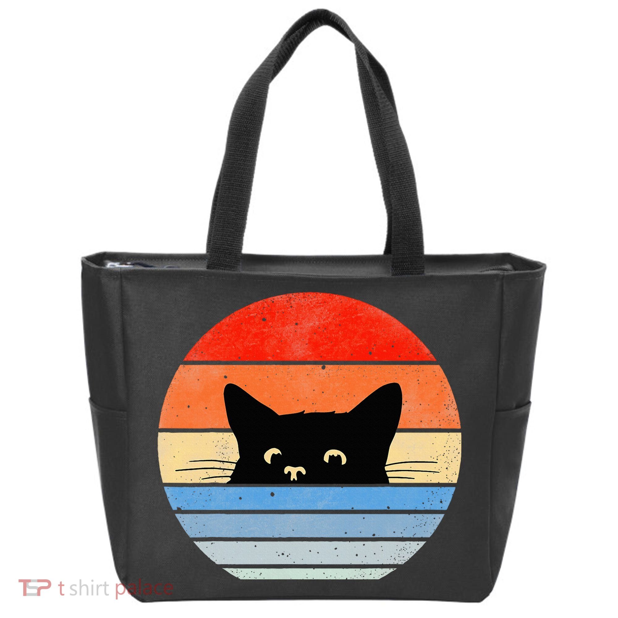 Retro Cat Cat Lover Cat Owner Cute Cat Tote Bag