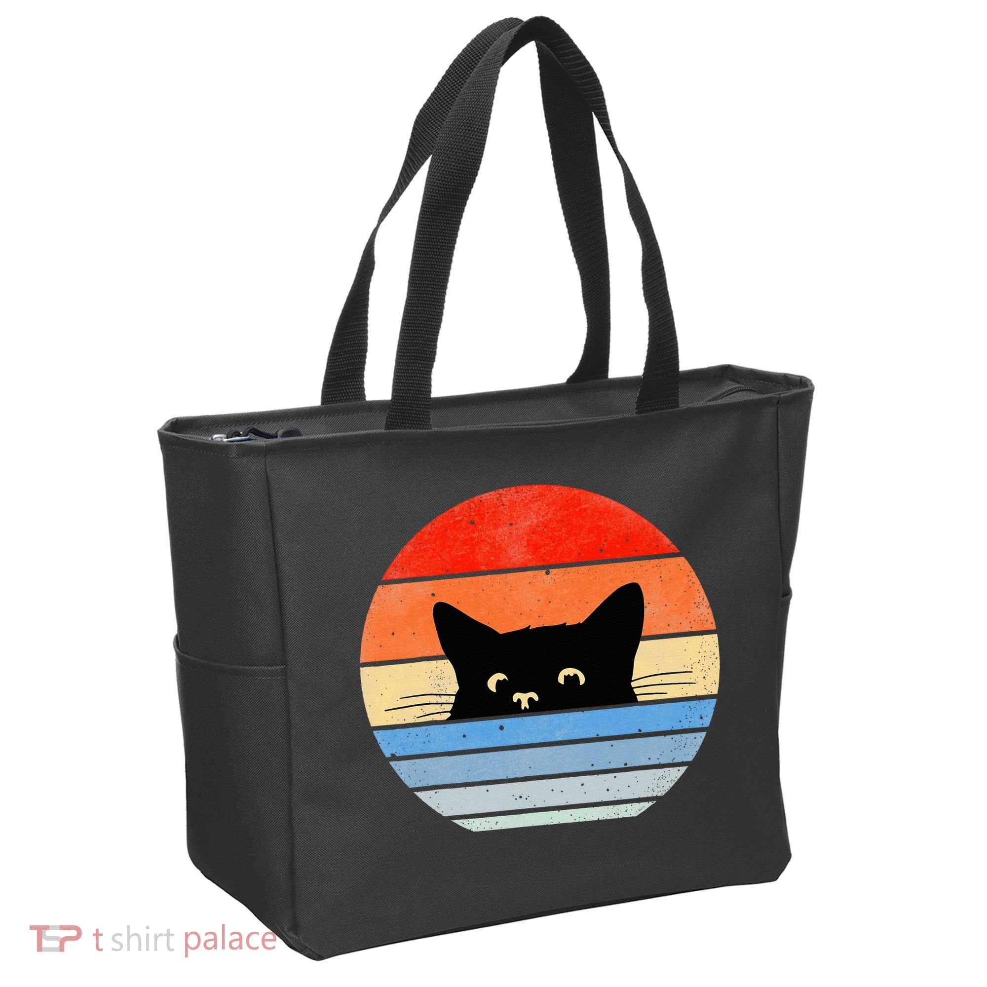 Retro Cat Cat Lover Cat Owner Cute Cat Tote Bag