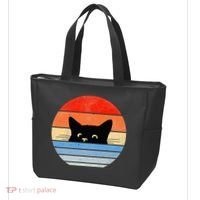 Retro Cat Cat Lover Cat Owner Cute Cat Tote Bag thumb 3