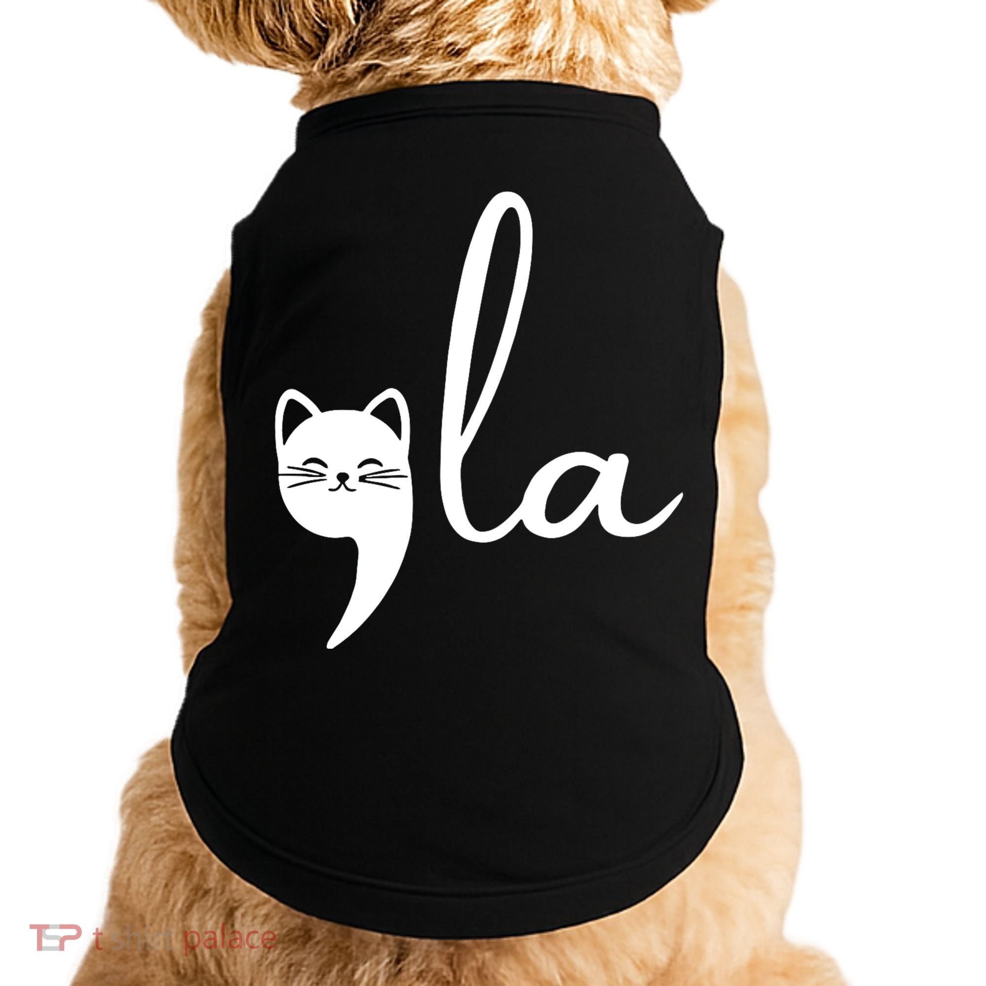 Retro Cat Comma La Kamala Harris For President 2024 Election Doggie Tank