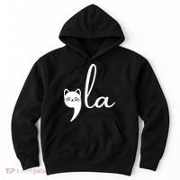Retro Cat Comma La Kamala Harris For President 2024 Election Hoodie thumb 0