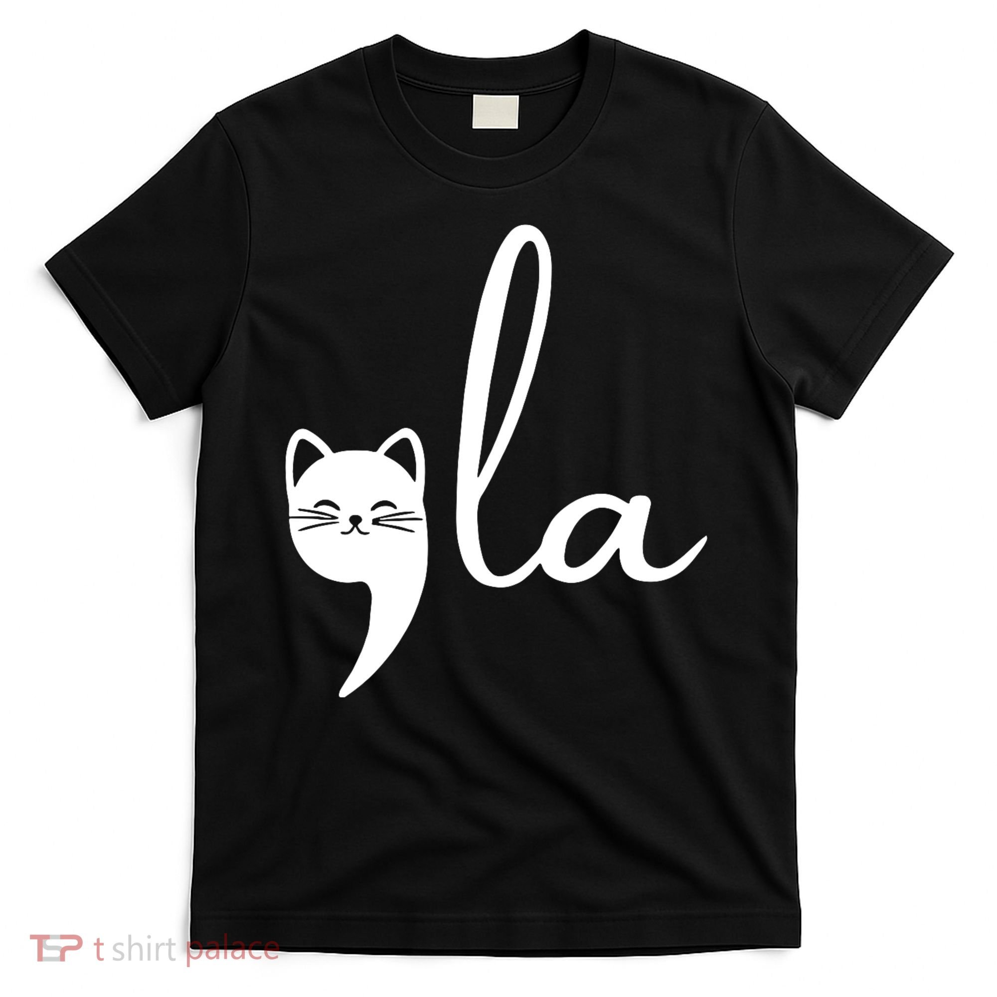 Retro Cat Comma La Kamala Harris For President 2024 Election T-Shirt