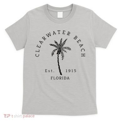 Retro Cool Clearwater Beach Original Florida Beaches T-Shirt