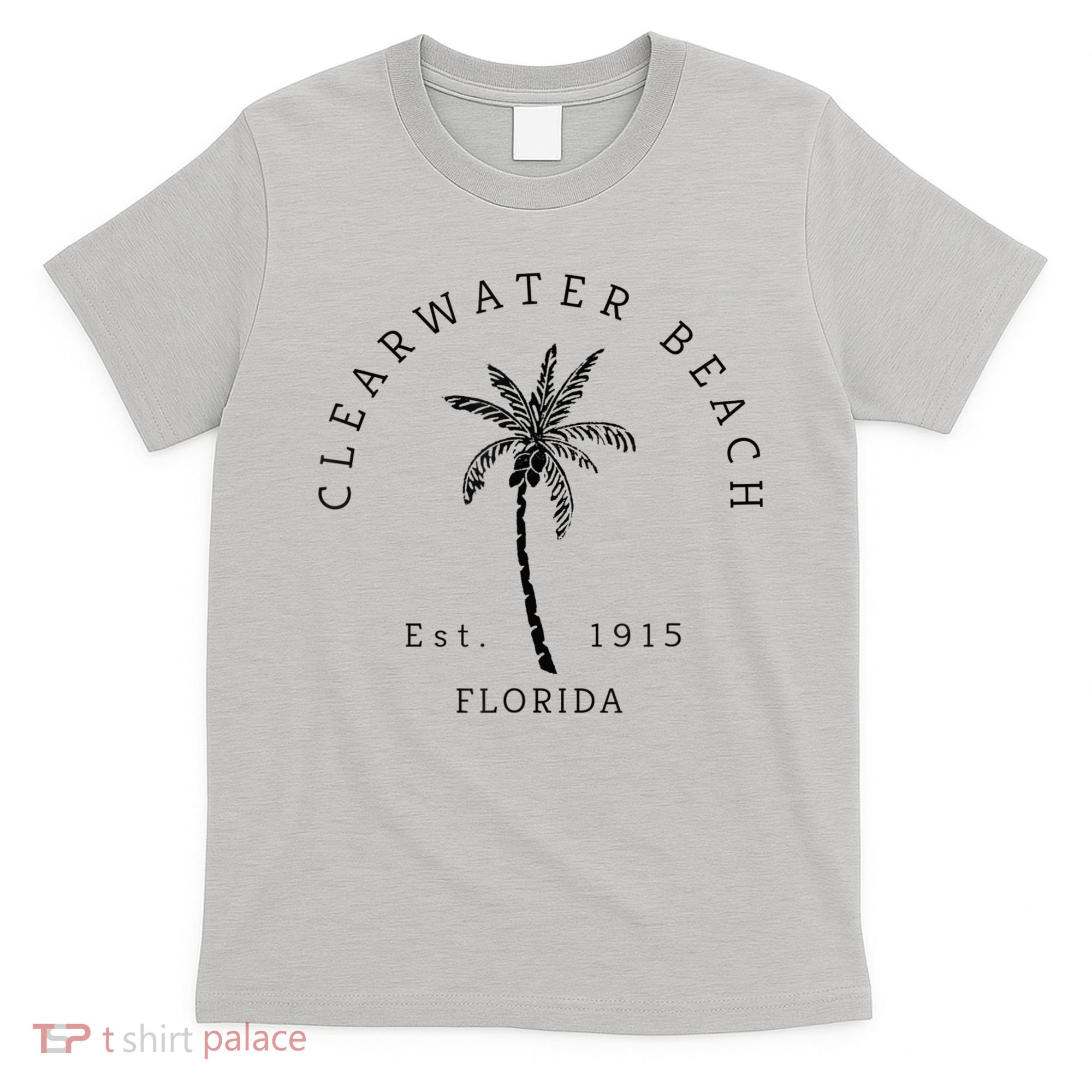 Retro Cool Clearwater Beach Original Florida Beaches T-Shirt