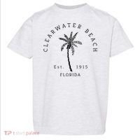 Retro Cool Clearwater Beach Original Florida Beaches Toddler T-Shirt thumb 0