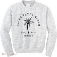 Retro Cool Clearwater Beach Original Florida Beaches Kids Sweatshirt thumb 0