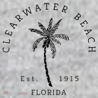 Retro Cool Clearwater Beach Original Florida Beaches Kids Sweatshirt thumb 2