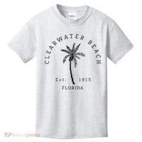 Retro Cool Clearwater Beach Original Florida Beaches Kids T-Shirt thumb 0