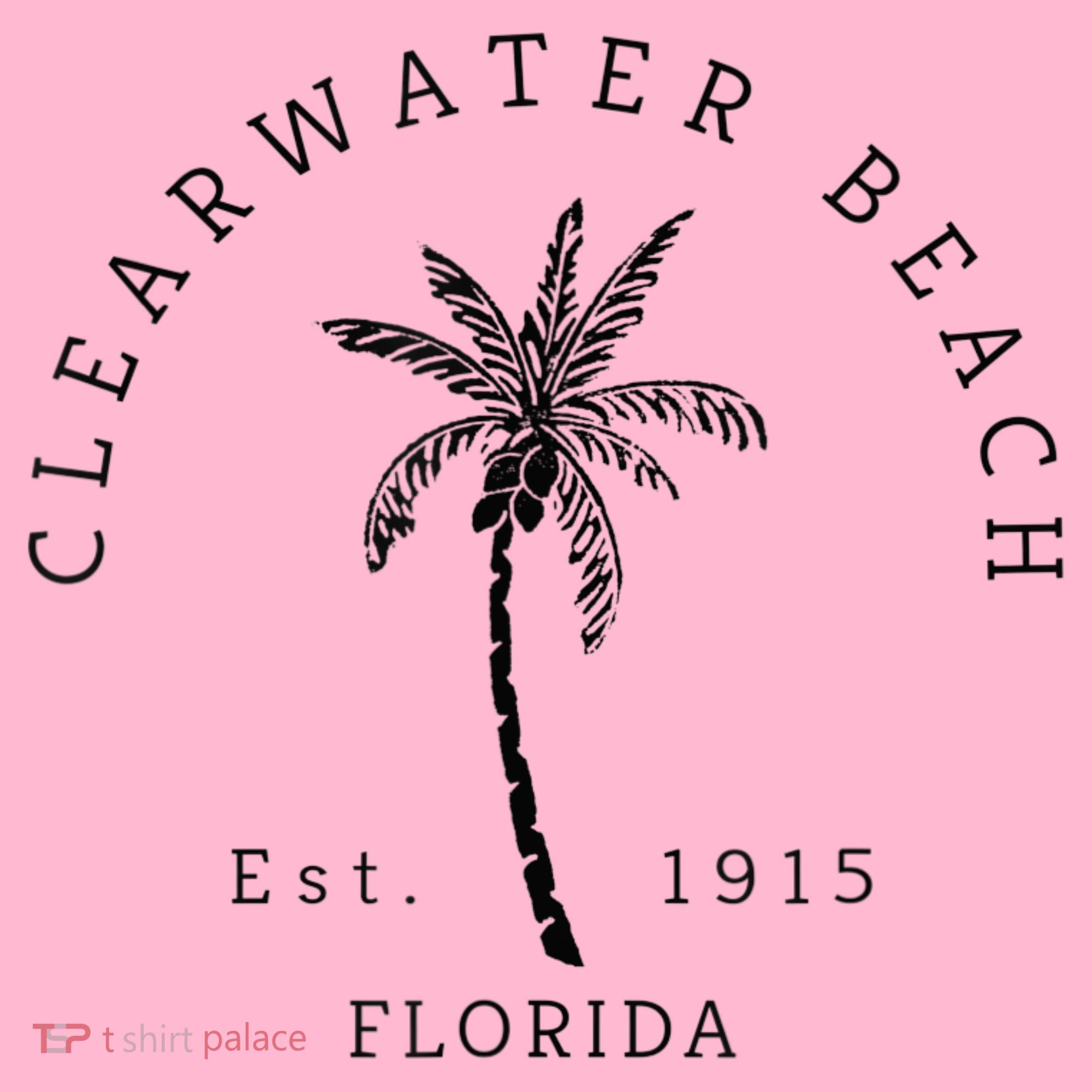 Retro Cool Clearwater Beach Original Florida Beaches Coaster